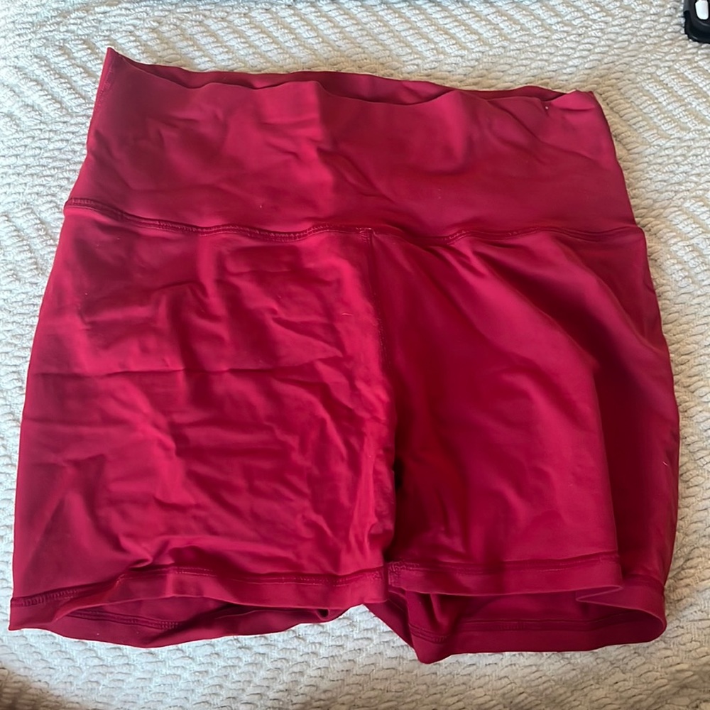 Red ECHT force shorts, US XL